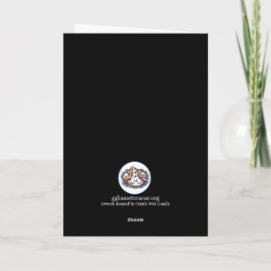 Basset Hound - Ferienkarte Feiertagskarte