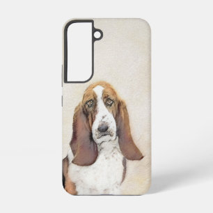 Basset Hound Gemälde - Süße originelle Hundekunst Samsung Galaxy Hülle