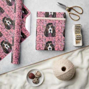 Basset Hound Geschenkpapier