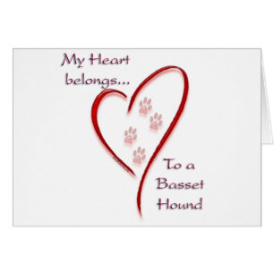 Basset Hound Herzbelongs