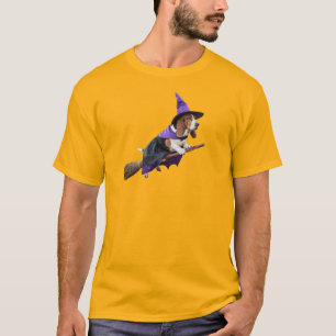 Basset Hound Hexe T-Shirt