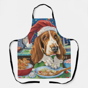 Basset Hound Holiday Baking: Festliche Weihnachten Schürze