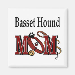 Basset Hound Hund MAMA Magnet