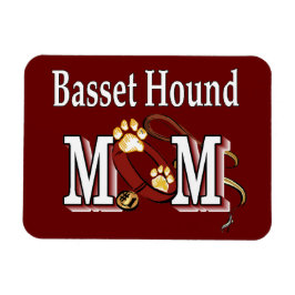 Basset Hound Hund MAMA Magnet