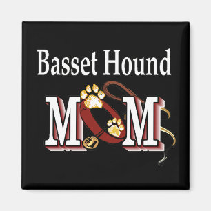 Basset Hound Hund MAMA Magnet