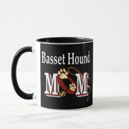 Basset Hound Hund MAMA Tasse