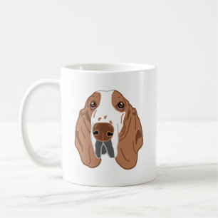 Basset Hound Hund Mama Tasse