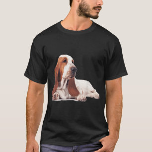 Basset Hound Hund T Shirt I Liebe wie Basset Hound