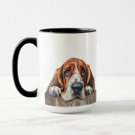 Basset Hound Hund Tasse