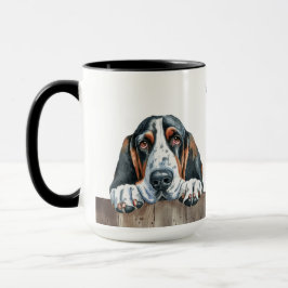 Basset Hound Hund Tasse