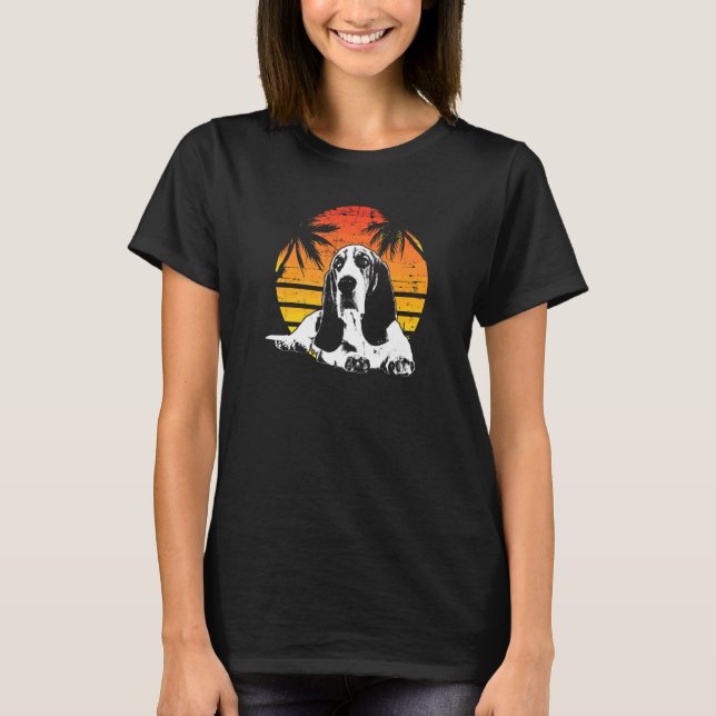 Basset Hound-Hunderasse  16 T-Shirt (Vorderseite)