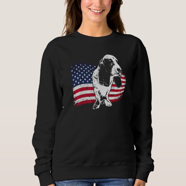 Basset Hound-Hunderasse  1 Sweatshirt (Vorderseite)
