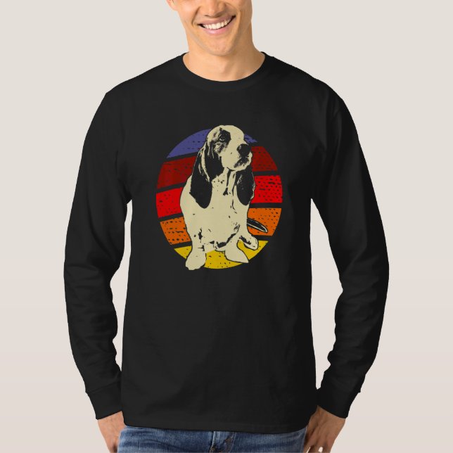 Basset Hound-Hunderasse  30 T-Shirt (Vorderseite)
