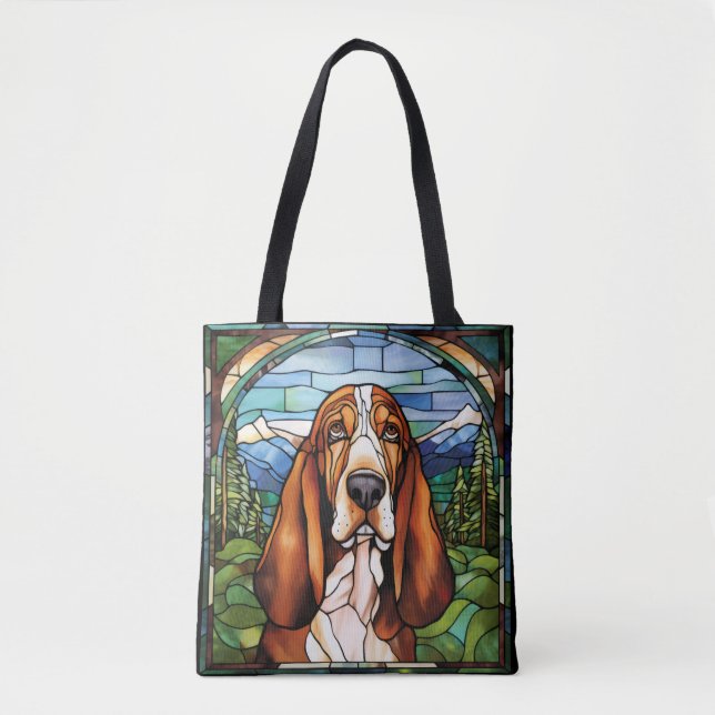 Basset Hound Jean Jacket (Vorderseite)