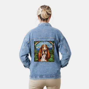 Basset Hound Jean Jacket Jeansjacke