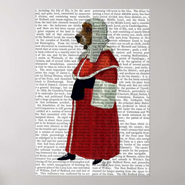 Basset Hound Judge Full Poster (Vorne)