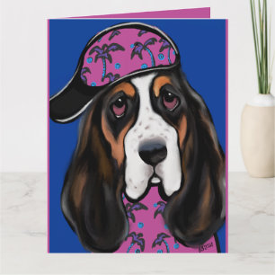 Basset Hound Karte