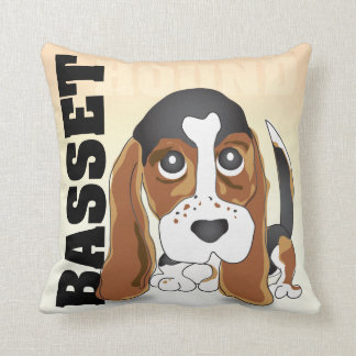 Basset Hound-Kissen Kissen