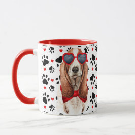 Basset Hound Liebe Funny Dog Lover Tasse