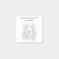 Basset Hound Liebhaber monogrammierter Hund