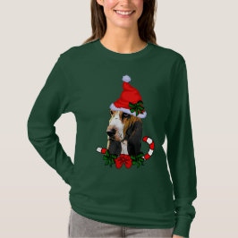 Basset Hound Liebhaber Weihnachten T-Shirt