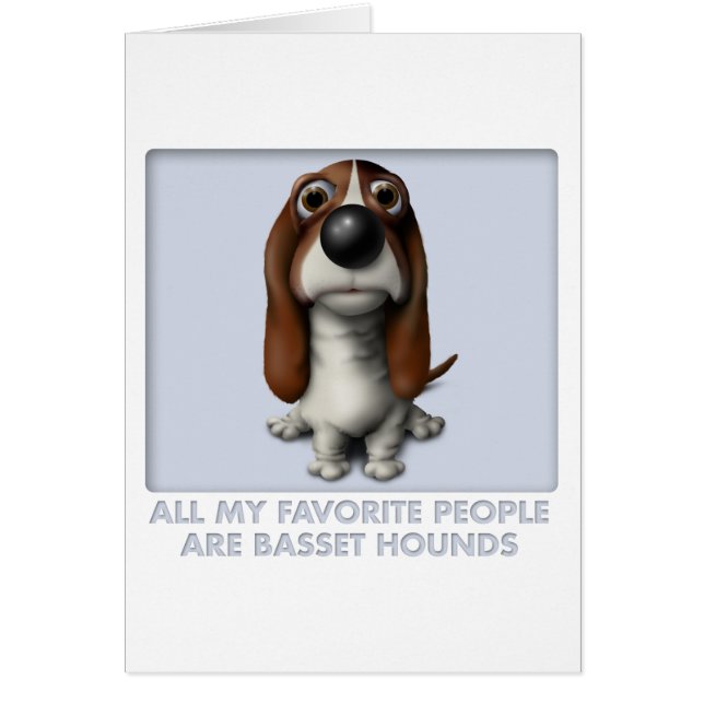 Basset Hound-Liebling (Vorne)