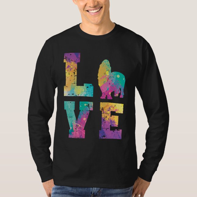 Basset Hound Love T-Shirt (Vorderseite)