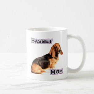 Basset Hound Mama 4 Tasse