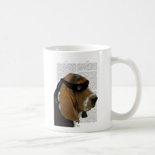 Basset Hound Ninja Tasse