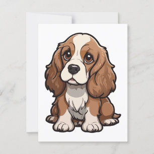 Basset Hound Postkarte