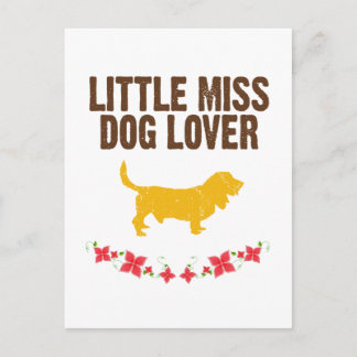 Basset Hound Postkarte