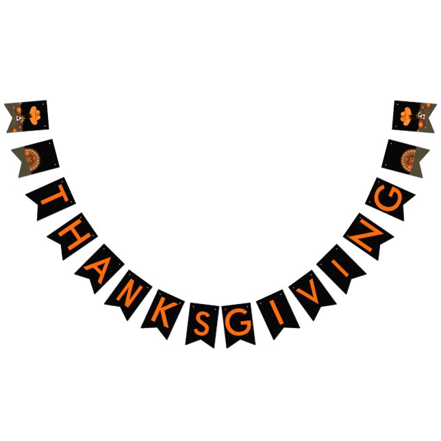 Basset Hound Pumpkin Hat Wimpelkette (Alle)