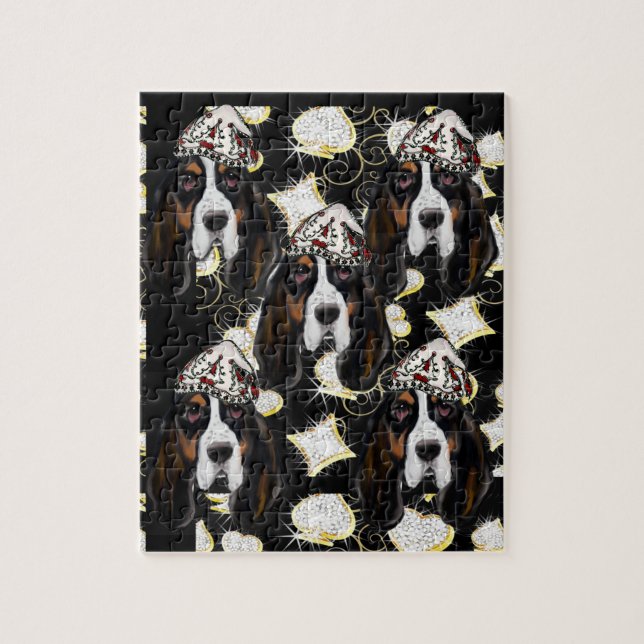 BASSET HOUND PUZZLE (Vertikal)