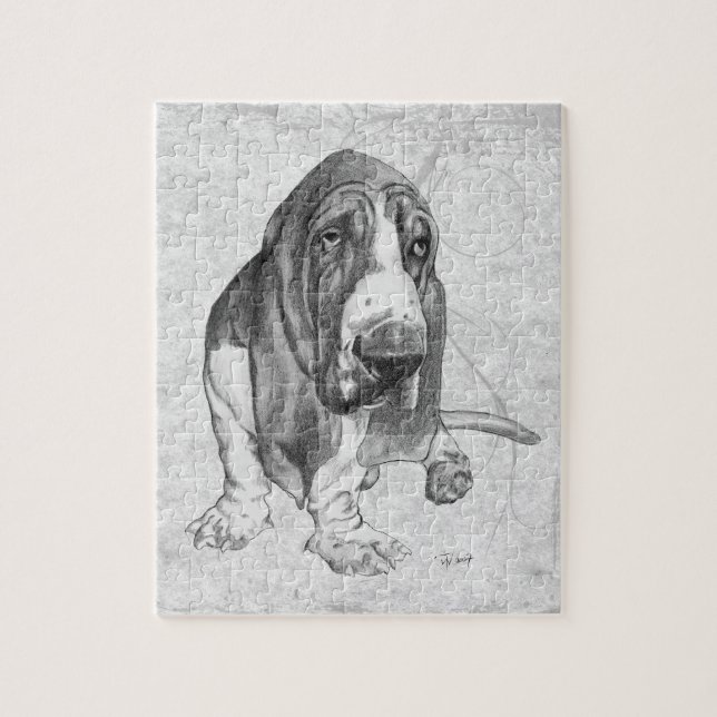 Basset Hound Puzzle (Vertikal)