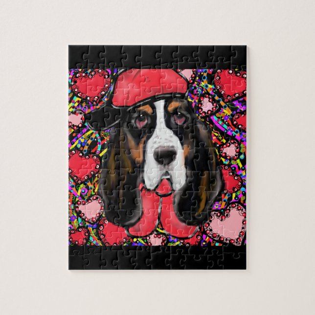 Basset Hound Puzzle (Vertikal)