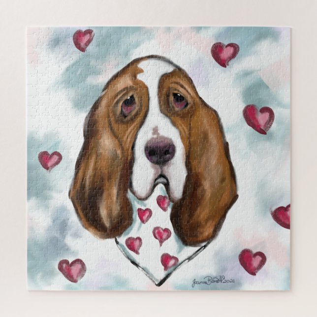 Basset Hound Puzzle (Vertikal)