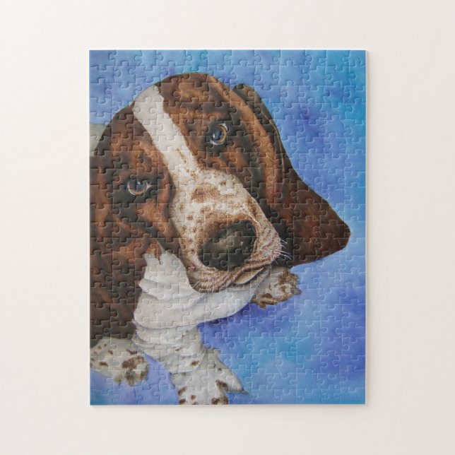 Basset Hound-Puzzlespiel Puzzle (Vertikal)