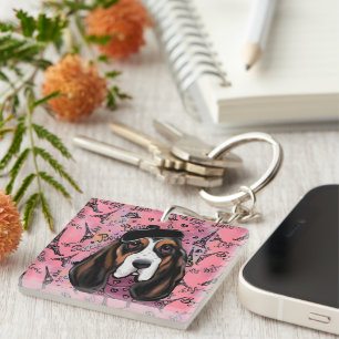 Basset Hound Schlüsselanhänger