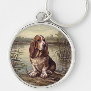 Basset Hound Schlüsselanhänger