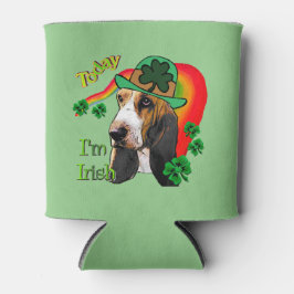 Basset Hound St. Patricks Day Dosenkühler