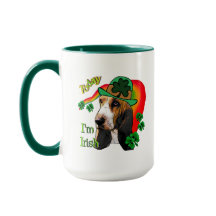 Basset Hound St Patricks Day
