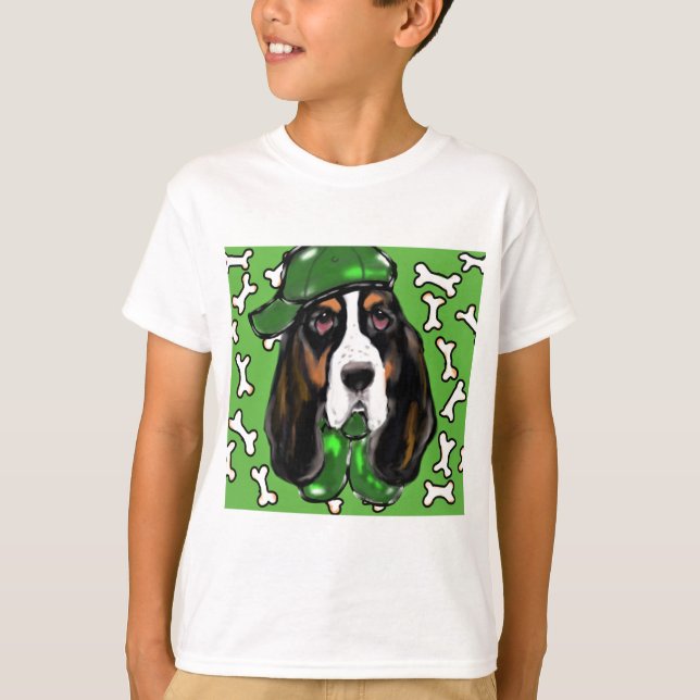 Basset Hound T-Shirt (Vorderseite)