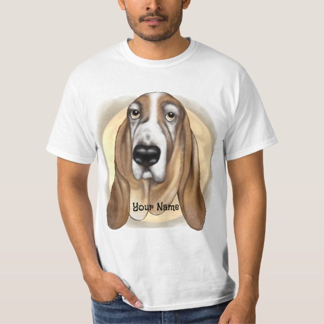 Basset Hound T-Shirt (Vorderseite)