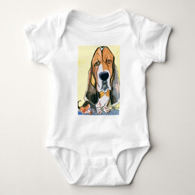 Basset Hound T-Shirt (Vorderseite)