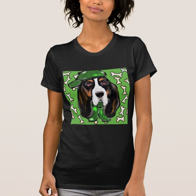 Basset Hound T-Shirt (Vorderseite)