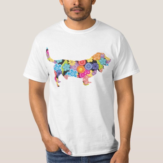 Basset Hound T-Shirt (Vorderseite)
