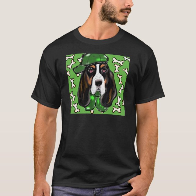 Basset Hound T-Shirt (Vorderseite)