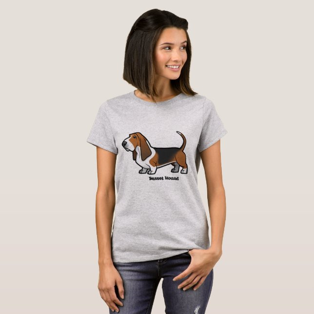 Basset Hound T-Shirt (Vorne ganz)