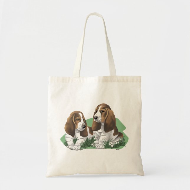 Basset Hound-Taschen Tragetasche (Vorne)