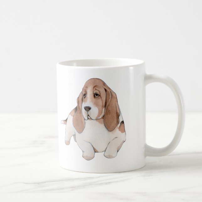 Basset Hound Tasse (Rechts)